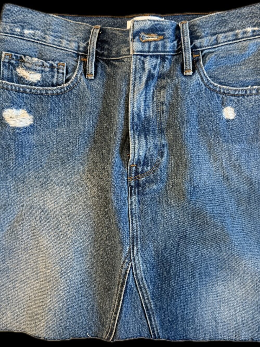 Frame Women's Short Denim Skirt Size 27